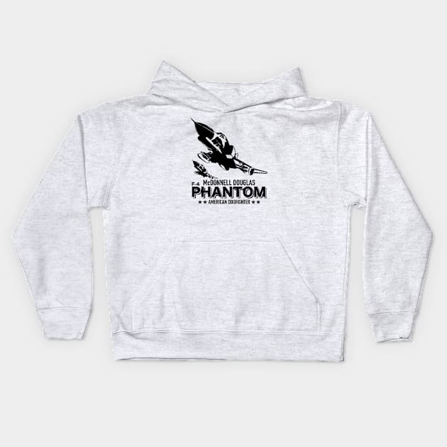 F-4 Phantom II Kids Hoodie by TCP